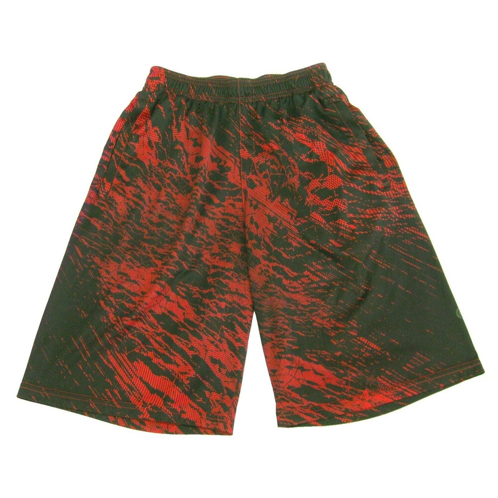 CHAMPION Men's (Size Small) Red & Black Athletic Shorts Gym Fitness Running